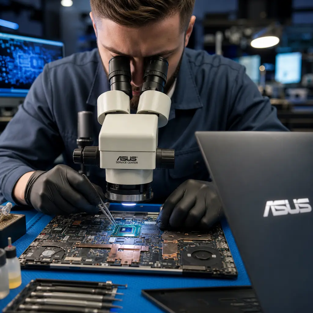 Замена видеокарты ноутбука Asus в Нахабино