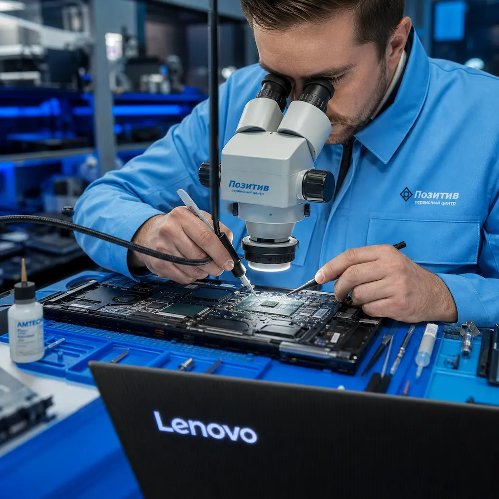 Замена видеокарты ноутбука Lenovo в Нахабино