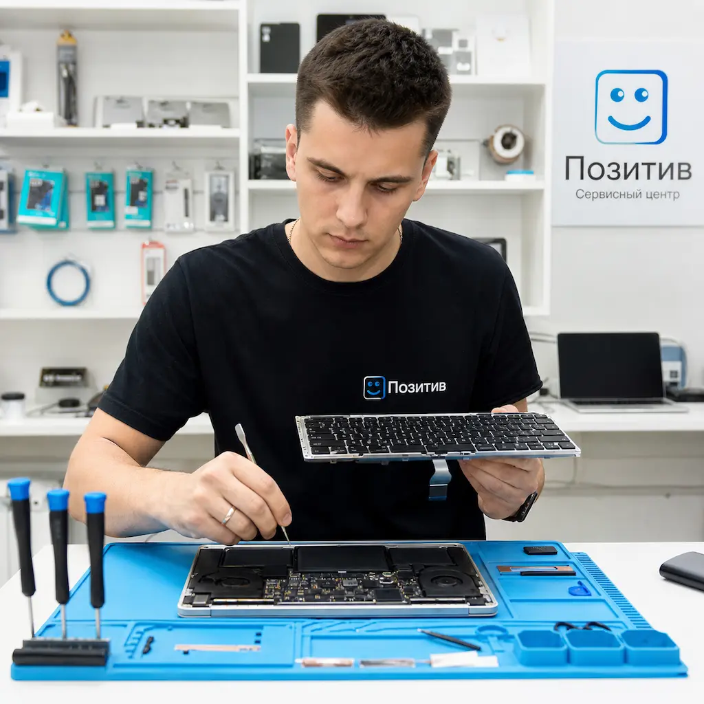 заменить клавиатуру на Apple Macbook в Нахабино