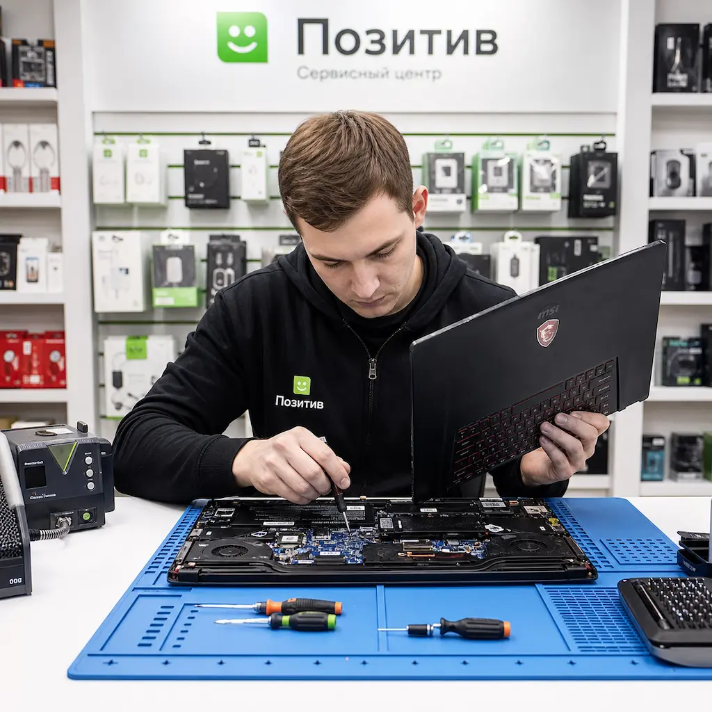 заменить клавиатуру на ноутбуке MSI в Нахабино