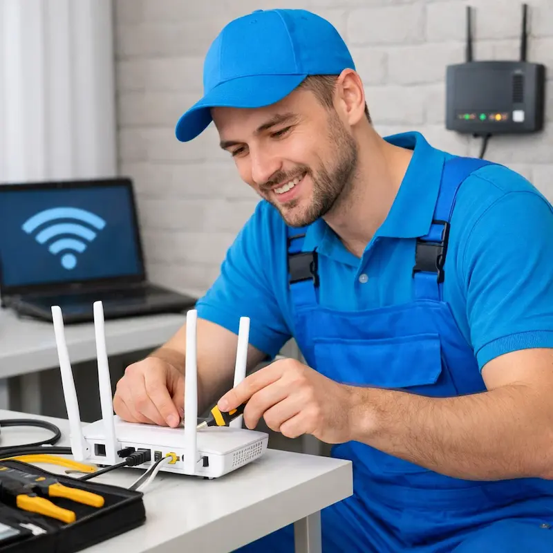 Настройка Wi - Fi в Нахабино