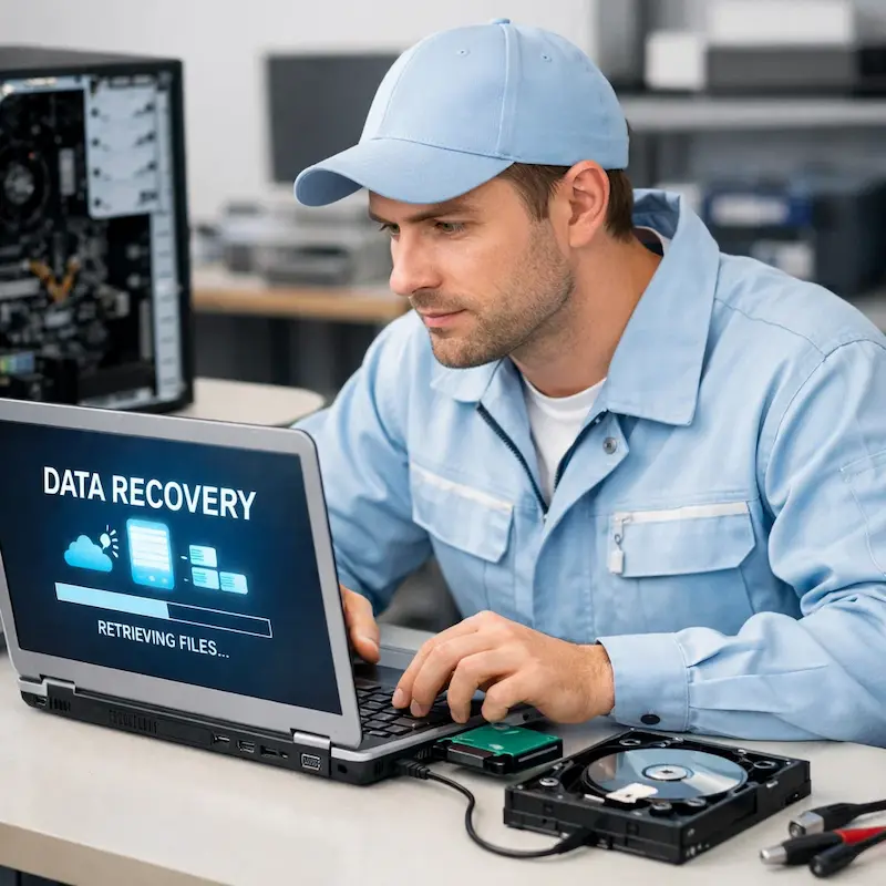 Восстановление данных и файлов в Нахабино