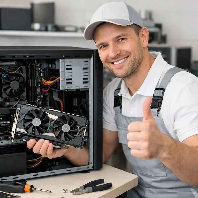 Замена видеокарты ПК в Нахабино