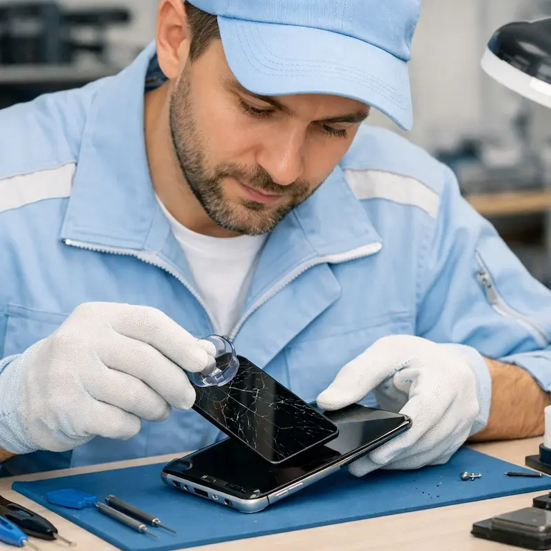 Заменить сенсорное стекло на смартфоне в Нахабино