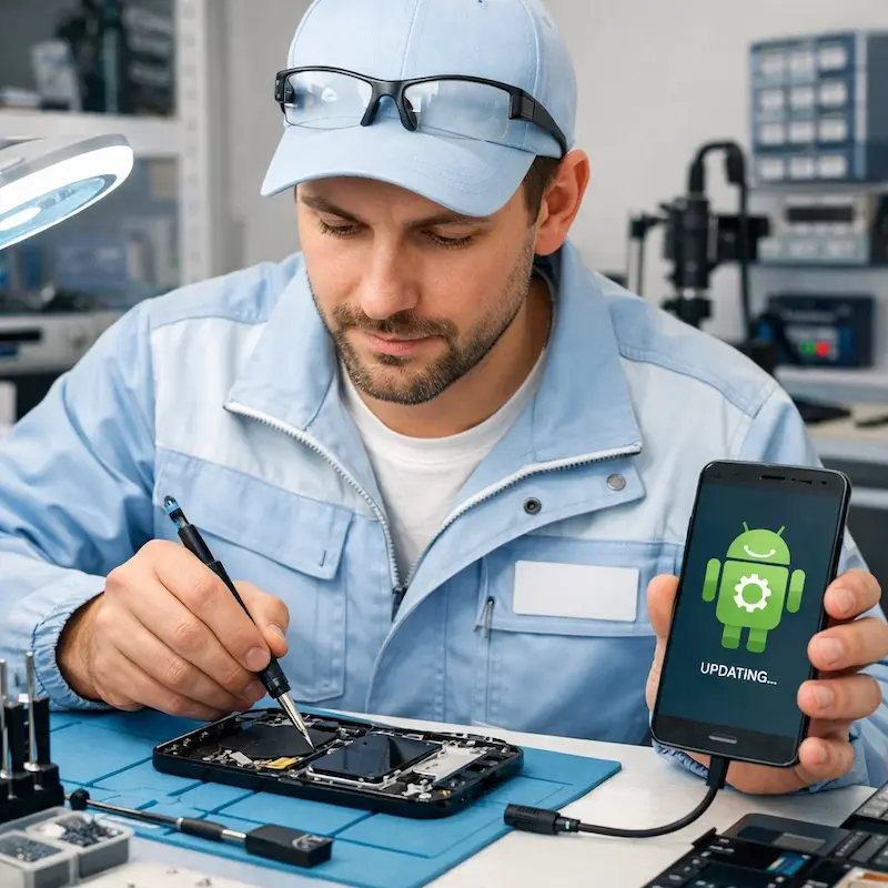 Настройка системы Android в Нахабино